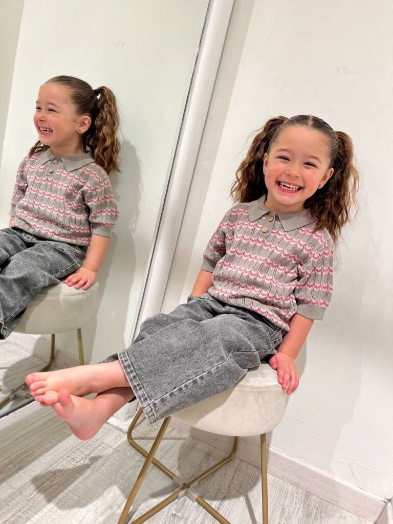 Jeans dritto grigio sfumato Lil' Atelier Shop Online Jeans dritto grigio sfumato Lil' Atelier
