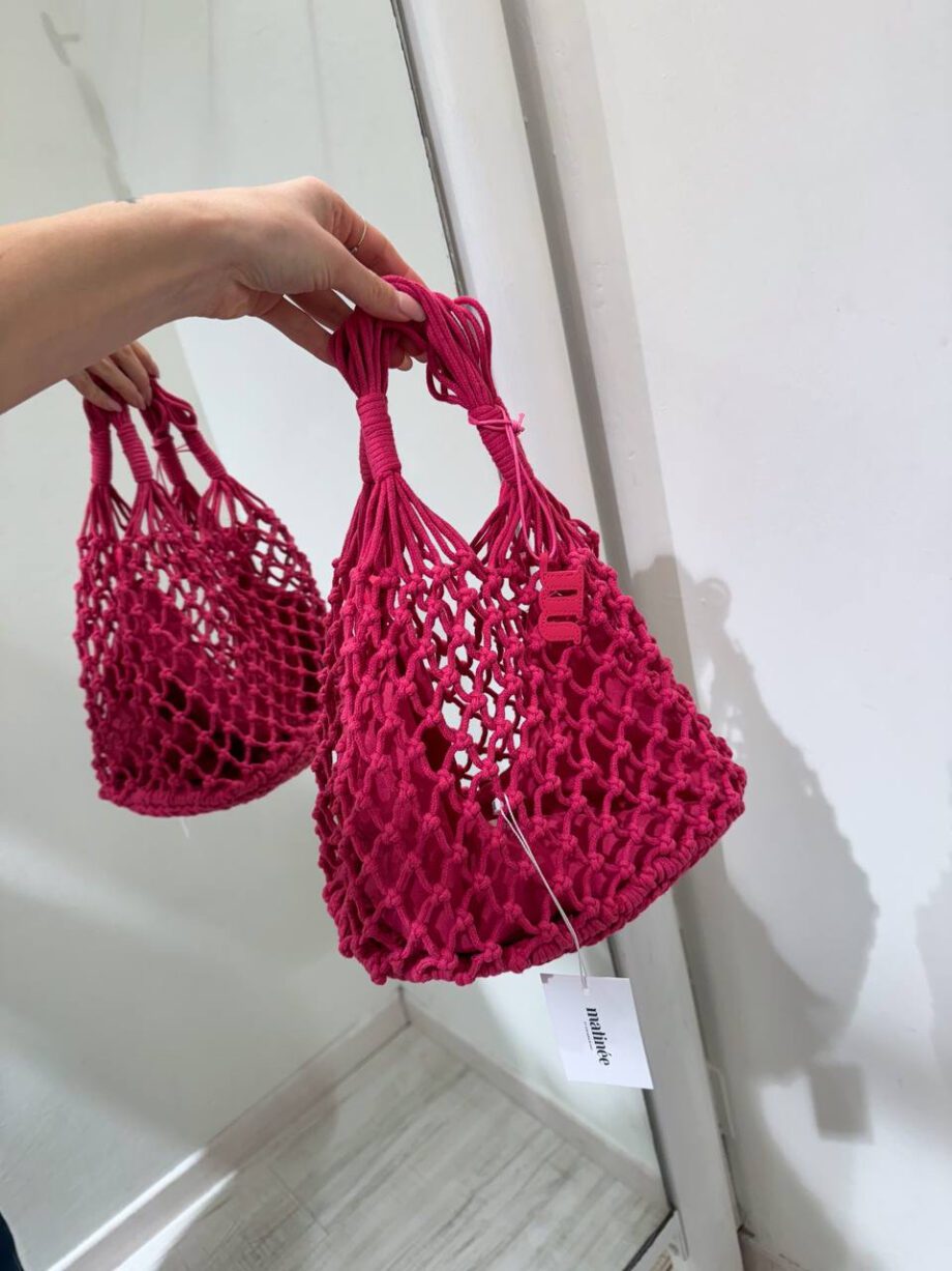 Shop Online Borsa a rete fucsia piccola Matinée