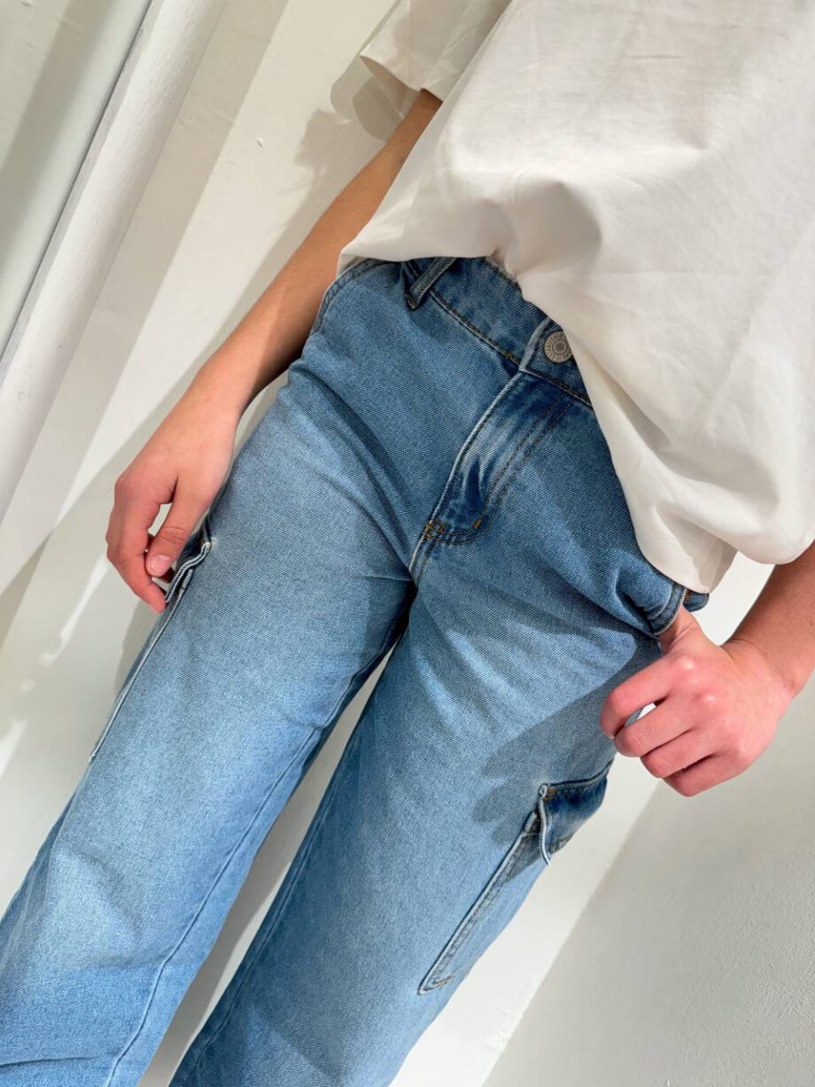 Shop Online Jeans chiaro palazzo cargo Name It