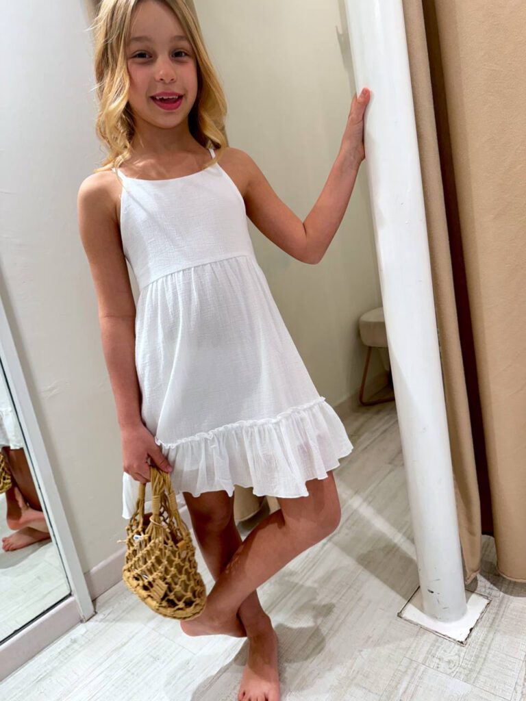 Vestito bianco con pizzo Name It Shop Online Vestito bianco con pizzo Name It