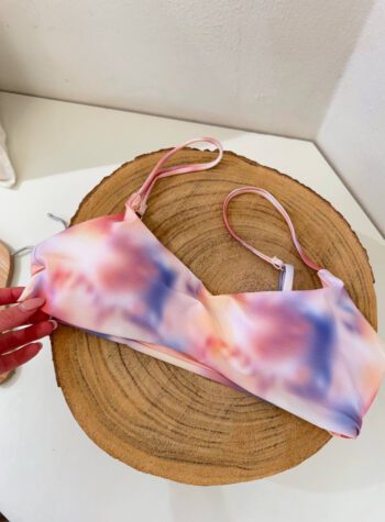 Shop Online Top Dora tie dye rosa