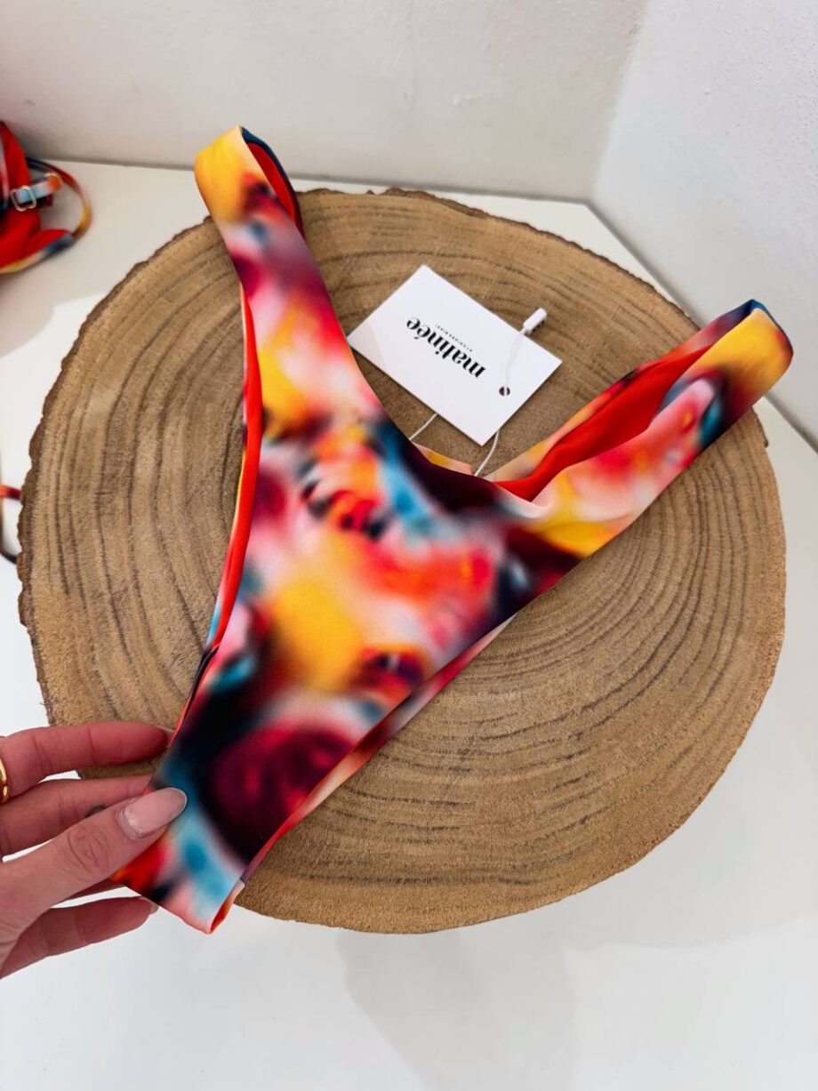 Shop Online Slip Benedetta tie dye arancio