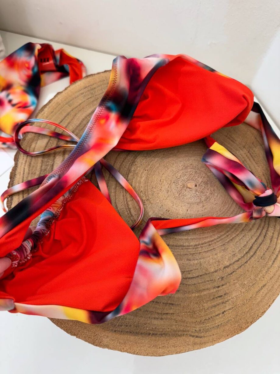 Shop Online Slip Benedetta tie dye arancio