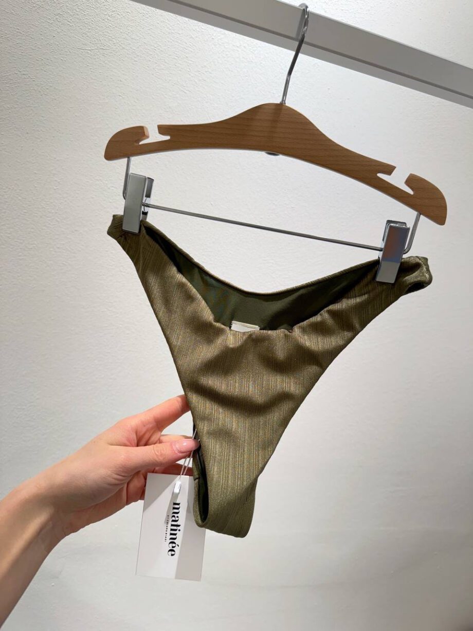 Shop Online Slip Dora a costine verde militare