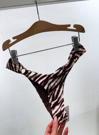 Shop Online Top Federica zebrato marrone