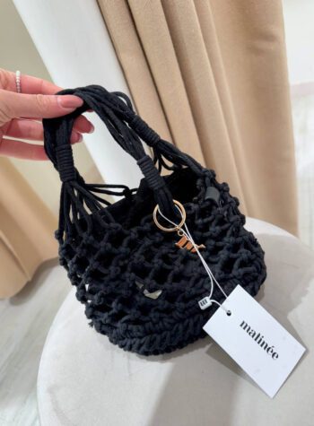 Shop Online Borsa a rete nera piccola Matinée