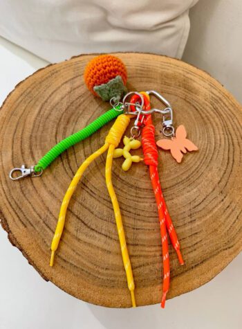 Shop Online Set di charms con arancio