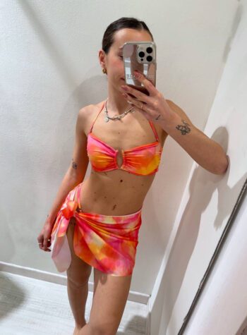 Shop Online Pareo corto Loose arancio Matinée