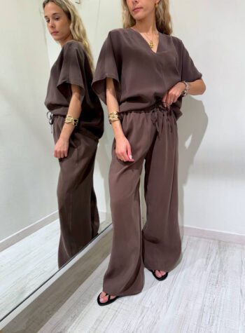 Shop Online Coordinato pantalone e blusa moro HaveOne