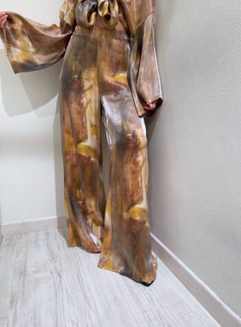 Shop Online Pantalone palazzo fantasia tie die HaveOne