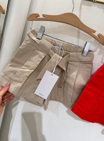 Shop Online Short rosso con cintura Name It