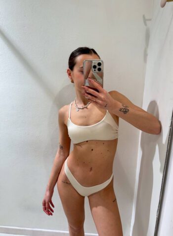 Shop Online Top Dora lycra bianco