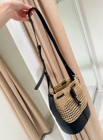 Shop Online Borsa secchiello portofino in rafia Matinée