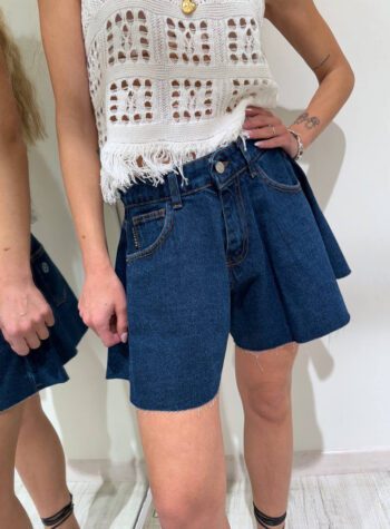 Shop Online Short in denim farfalla HaveOne