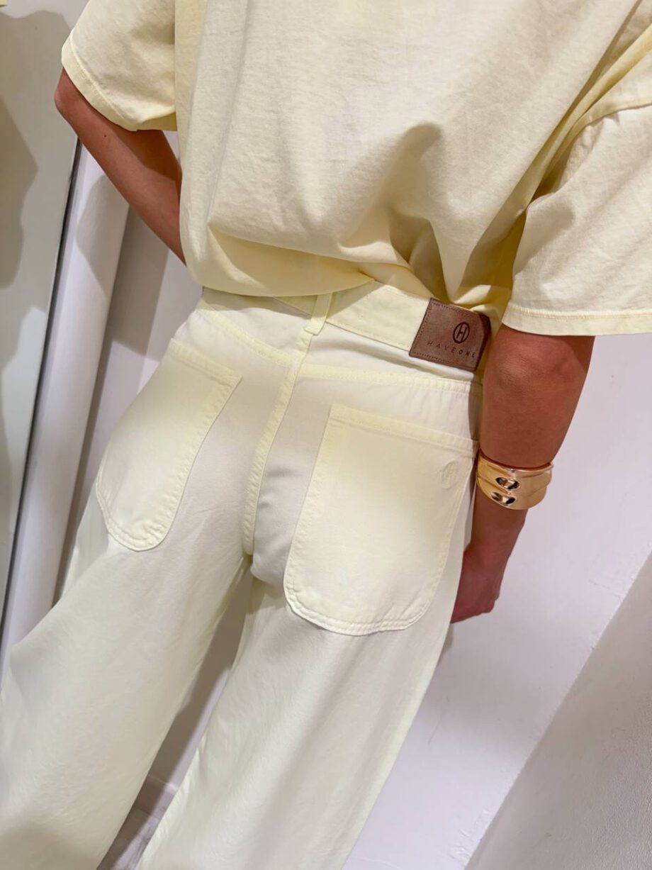 Shop Online Jeans Bella giallo pulcino HaveOne