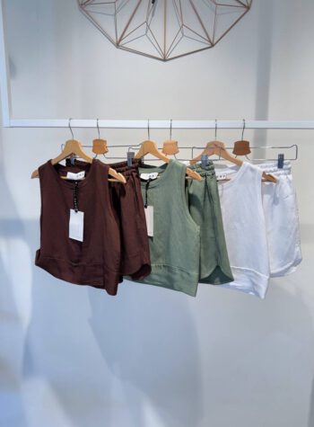 Shop Online Short bianco con coulisse HaveOne
