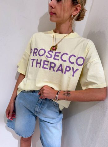Shop Online T-shirt oversize moro PROSECCO THERAPY Vicolo