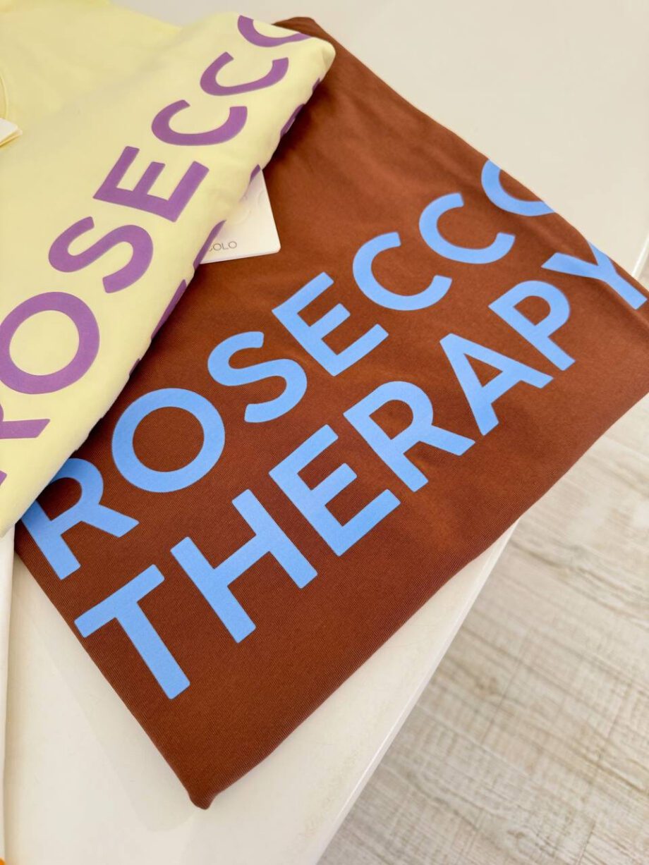 Shop Online T-shirt oversize moro PROSECCO THERAPY Vicolo