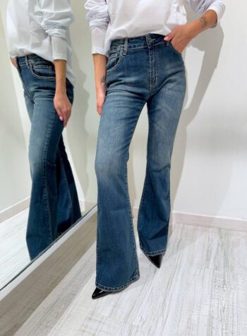 Shop Online Jeans scuro a zampa Souvenir