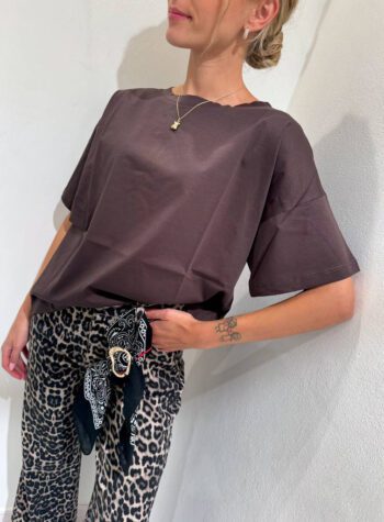 Shop Online T-shirt moro in cotone Souvenir