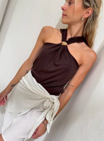 Shop Online Top moro con anello collo HaveOne