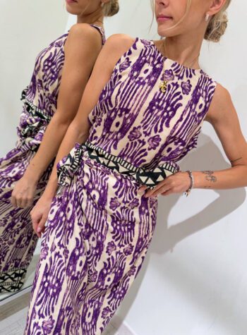 Shop Online Gonna lunga pareo fantasia viola HaveOne