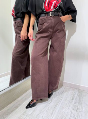Shop Online Jeans dritto moro con cintura HaveOne