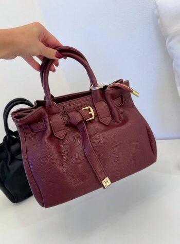 Shop Online Borsa piccola bordeaux  con cintura Hinnominate