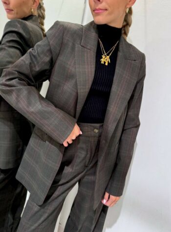 Shop Online Blazer principe di galles verde militare Kontatto