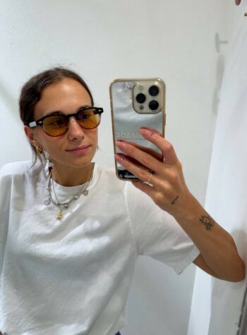 Shop Online Occhiale da sole Berlino Wood giallo OS Sunglasses