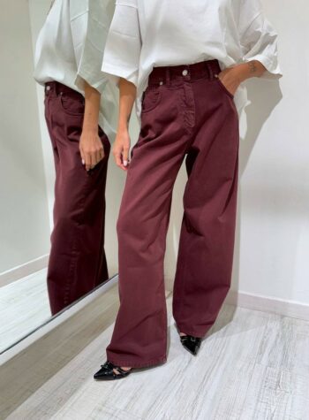 Shop Online Jeans Bella bordeaux HaveOne