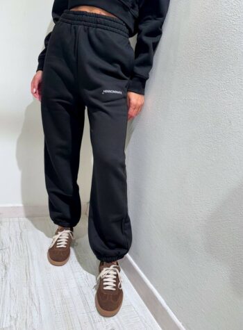 Shop Online Pantalone in felpa nero con elastico fondo Hinnominate