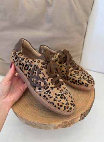 Shop Online Sneakers maculate in camoscio Ovyè