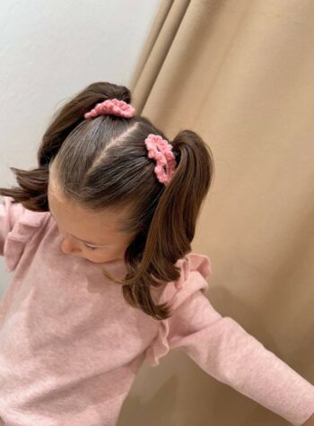 Shop Online Fermagli rosa all'uncinetto Lil' Atelier