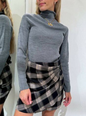 Shop Online Dolcevita a costine grigio HaveOne
