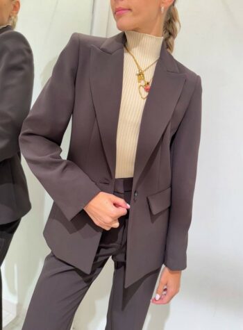 Shop Online Blazer un bottone moro HaveOne