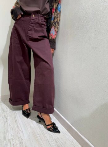 Shop Online Jeans melanzana palazzo corto Souvenir
