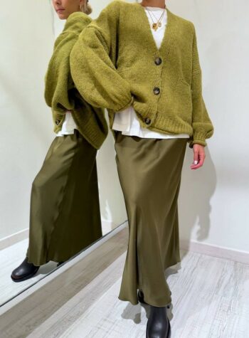 Shop Online Gonna midi in viscosa olio HaveOne