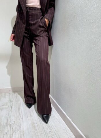 Shop Online Pantalone Crizia moro gessato Mar De Margaritas