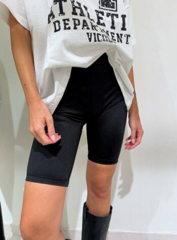 Shop Online Leggings ciclista in lycra nero Vicolo