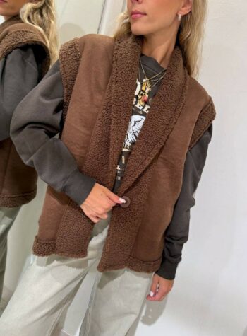 Shop Online Montone smanicato cioccolato HaveOne