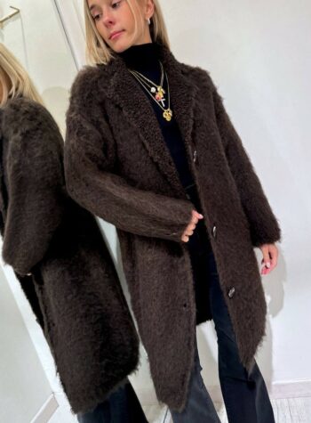 Shop Online Cappotto teddy moro Kontatto