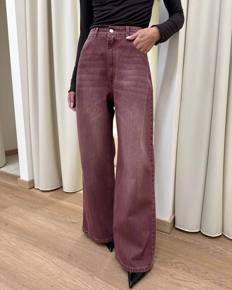Jeans Amelie sfumato bordeaux HaveOne Shop Online Jeans Amelie sfumato bordeaux HaveOne