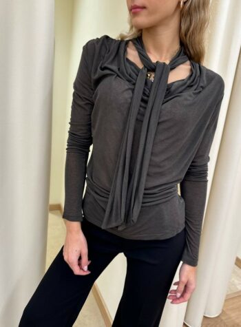 Maglia moro con gronda e fusciacca HaveOne Shop Online Maglia moro con gronda e fusciacca HaveOne