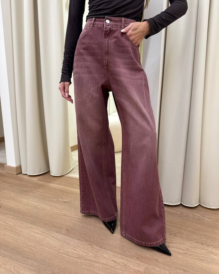 Jeans Amelie sfumato bordeaux HaveOne Shop Online Jeans Amelie sfumato bordeaux HaveOne