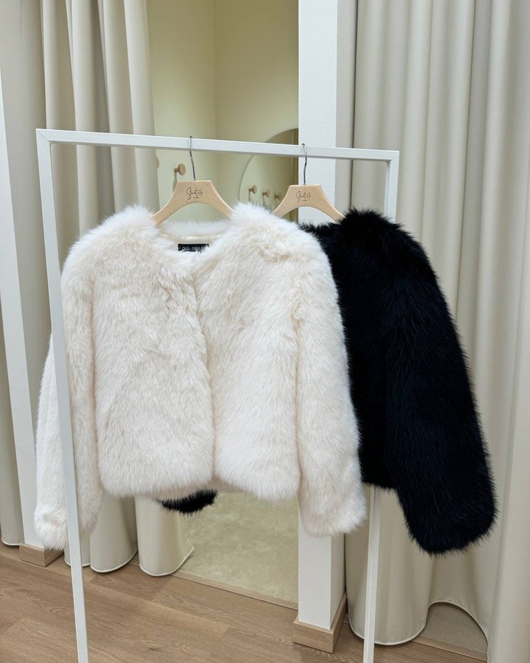 Eco pelliccia sabrina burro Odì Odì Shop Online Eco pelliccia sabrina burro Odì Odì