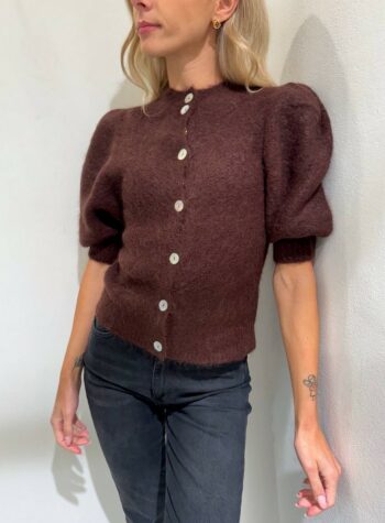 Shop Online Cardigan moro manica palloncino Kontatto