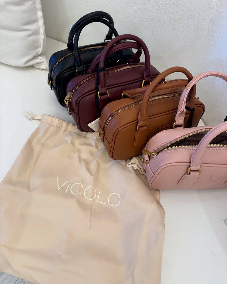 Borsa mini Strike rosa cipria Vicolo Shop Online Borsa mini Strike rosa cipria Vicolo