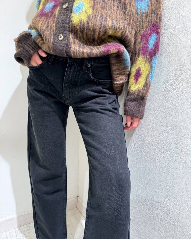 Jeans Zeke nero dritto Vicolo Shop Online Jeans Zeke nero dritto Vicolo