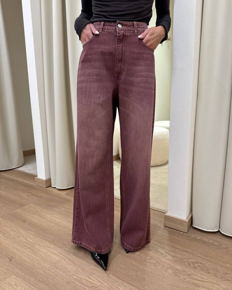 Jeans Amelie sfumato bordeaux HaveOne Shop Online Jeans Amelie sfumato bordeaux HaveOne